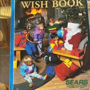Vintage Sears Wish Book 1992 with Colorful Cover